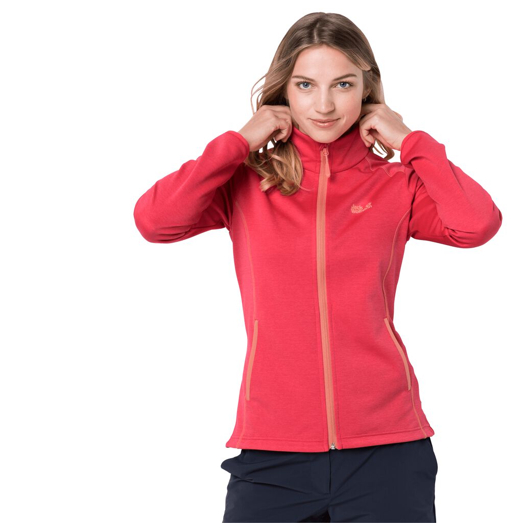 Jack Wolfskin HORIZON Vestes Femme Rouge - VQZTYUB-12